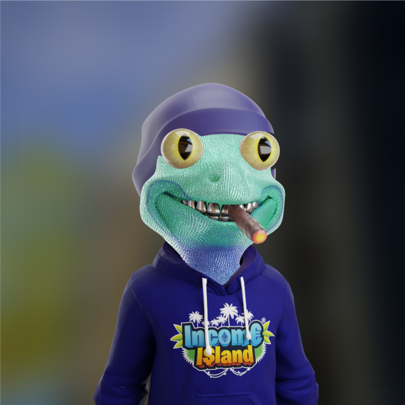 3D Iguana