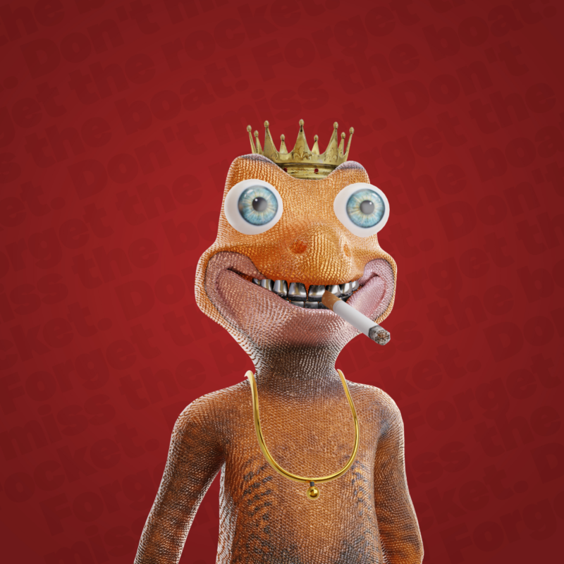 3D Iguana