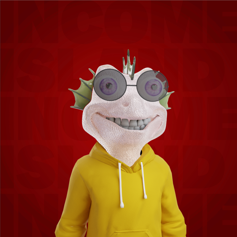 3D Iguana
